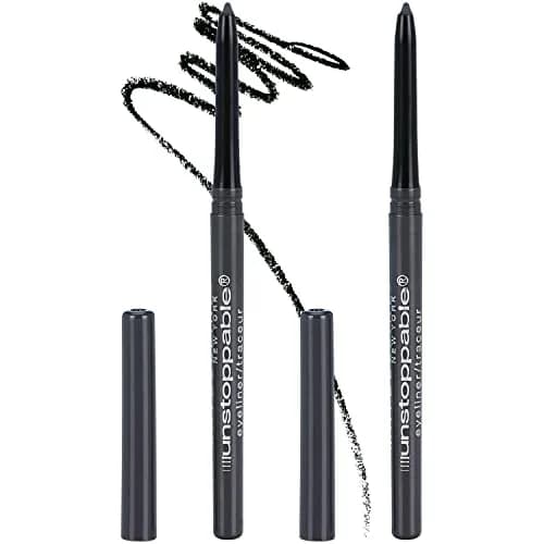Maybelline Unstoppable Waterproof Mechanical Grey Eyeliner Pencil 2-Pack | Smudge-Resistant & Ophthalmologist Tested thumbnail 1