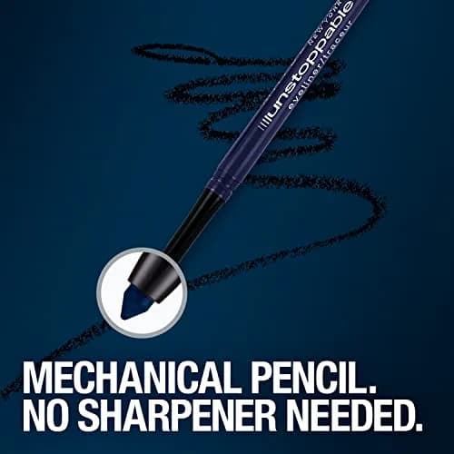 Maybelline Unstoppable Waterproof Mechanical Grey Eyeliner Pencil 2-Pack | Smudge-Resistant & Ophthalmologist Tested thumbnail 6