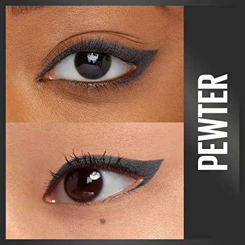 Maybelline Unstoppable Waterproof Mechanical Grey Eyeliner Pencil 2-Pack | Smudge-Resistant & Ophthalmologist Tested thumbnail 2