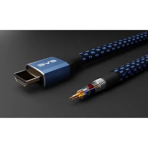 SVS SoundPath 8K Ultra High Speed 2.1a HDMI Cable - 1m | Supports 10K Video & 48Gbps Bandwidth thumbnail 5