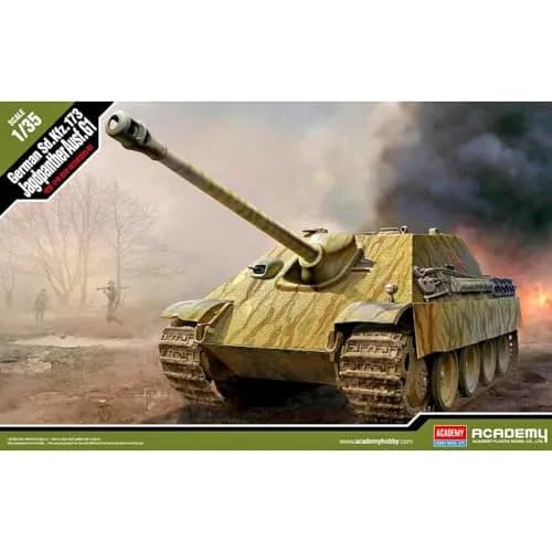 Academy 13539 1/35 German Heavy Tank Destroyer Jagdpanter G1 Model Kit | Precise Armor & WWII Detail (110-120 chars) thumbnail 1