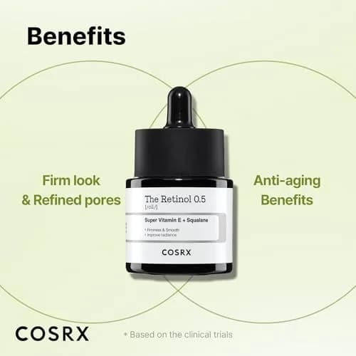 COSRX Retinol 0.5 Oil | Anti-Aging Serum for Fine Lines & Firmness, 20ml thumbnail 5