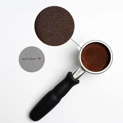 watchget 58.35mm Espresso Puck Screen 1.7mm Thickness | Improves Extraction & Keeps Brew Head Clean thumbnail 4