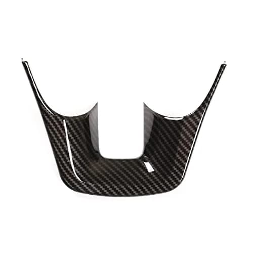 CHEAYAR Carbon Fiber Pattern Steering Wheel Trim Cover for Toyota Fortuner 2016-2022 | Interior Protection Frame thumbnail 1