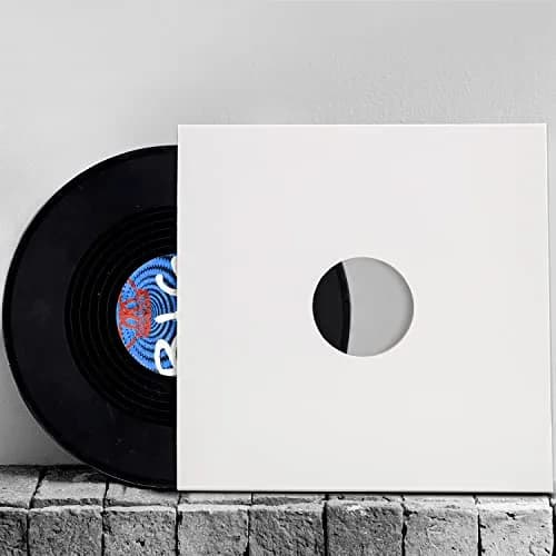 Facmogu 10PCS 12-inch Vinyl Record Sleeves 30.48cm (12 inch) | Acid-Free Cardboard LP Covers for 33 RPM Records thumbnail 4