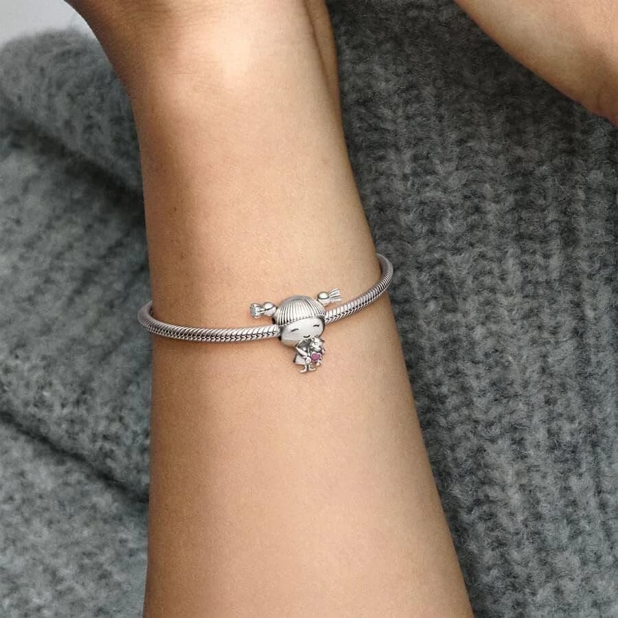 Lkwidi Little Charm 925 Sterling Silver Pendant | Unique Jewelry Beads Gift for Women thumbnail 6