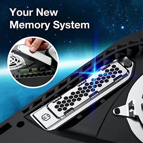 GRAUGEAR Metal Heat Dissipation Cover for PS5 M.2 SSD Expansion Slot | Cooling and Dust Proof (Silver) thumbnail 8