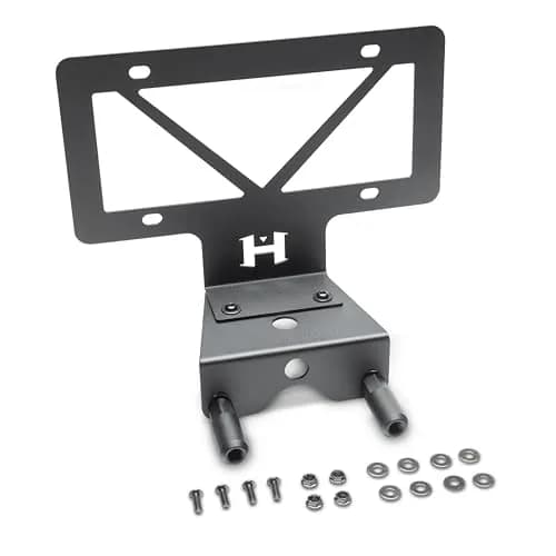HAVOC OFFROAD License Plate Relocation for Ford Bronco | Adjustable Steel Black | HFB-05-001 | 2021-2025 thumbnail 1
