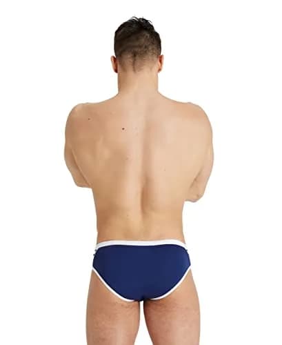 ARENA Men's Icons Swim Brief Solid MaxLife Athletic Swimwear US Size 26 | Chlorine-Resistant & UV Protected thumbnail 2