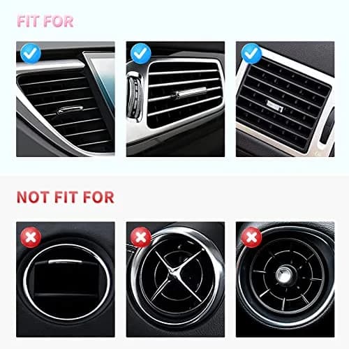 INSAUTO Bling Car Air Vent Outlet Trim Strip 10pcs Pink | Sparkle Up Your Car Interior thumbnail 6