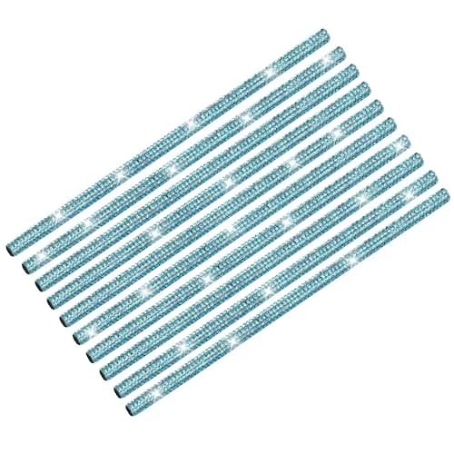 INSAUTO Bling Car Vent Outlet Trim 10pcs | Sparkle Diamond Car Accessories for Women & Girls thumbnail 1