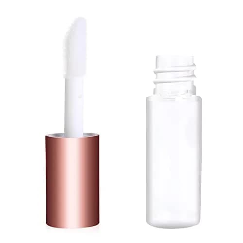 Mydio Clear Empty Lip Gloss Tubes with Rose Gold Lid, 50 Pack 1.2ml | Leak Proof Containers for DIY Lip Balm & Eyelash Growth Oil thumbnail 4