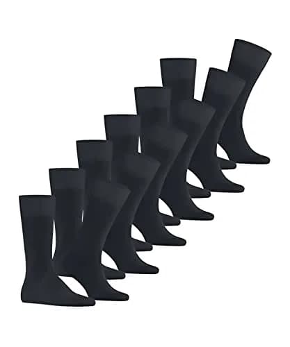 FALKE Happy 6-Pack Men's Socks, Dark Navy Blue 6375 | Comfortable Cotton Fit for Men in India thumbnail 2