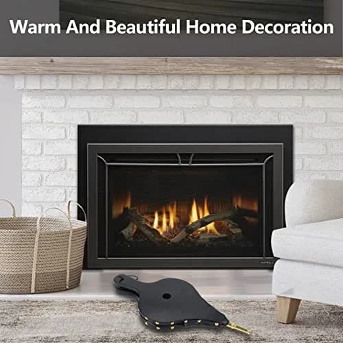 Foedo Fireplace Bellows 17"x 7.5" | Large Wood Stove & Fire Pit Tool with Hanging Strap thumbnail 5