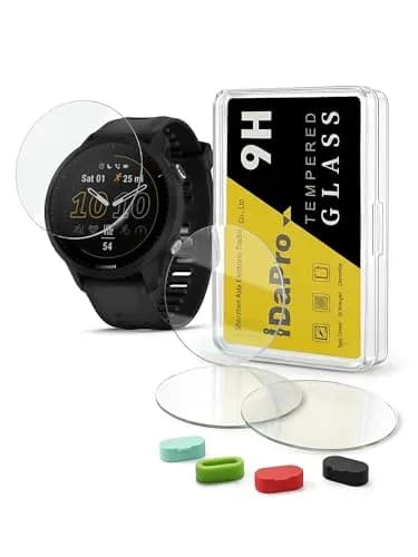 iDaPro Screen Protector for Garmin Forerunner 955/955 Solar, 9H Glass | Anti-Scratch & HD Clarity thumbnail 1