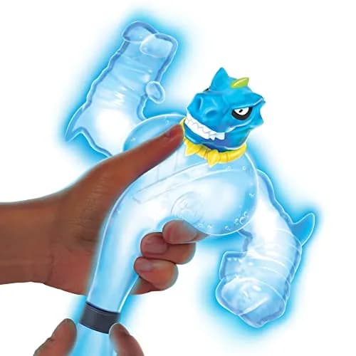 Heroes of Goo Jit Zu Glow Shifters Versus Pack Ultraglow Tyro VS Shadowclaw Rock Jaw | Glow-in-the-Dark Goo Transformation thumbnail 7