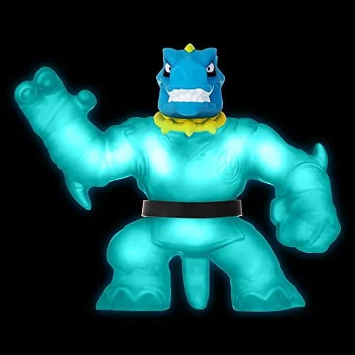Heroes of Goo Jit Zu Glow Shifters Versus Pack Ultraglow Tyro VS Shadowclaw Rock Jaw | Glow-in-the-Dark Goo Transformation thumbnail 3
