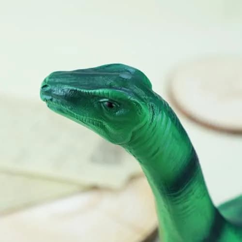 MASSJOY Resin Large Brachiosaurus Piggy Bank | Eco-Friendly Kid's Coin Bank (16in x 12in) thumbnail 5