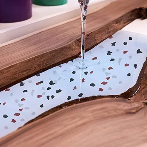 Demissle Decorative Color Chips Epoxy Flakes 350 g | 3-5 mm Blend for Garage & Wall thumbnail 5