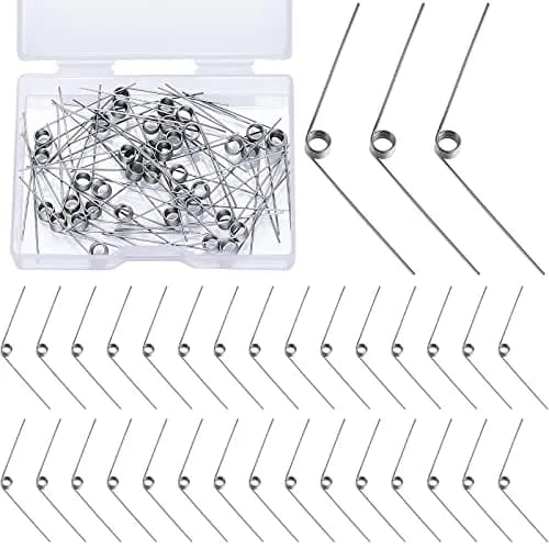 Dunzy Stainless Steel Tiny Torsion Spring 0.5mm Wire | Durable Repair & DIY Tool thumbnail 1