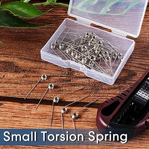 Dunzy Stainless Steel Tiny Torsion Spring 0.5mm Wire | Durable Repair & DIY Tool thumbnail 4