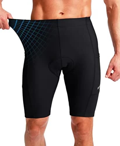 Bikewa Shorts for Men 3D Padded Cycling | Breathable, Quick Dry, UPF 50+ (Large) thumbnail 3