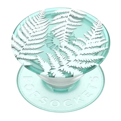 PopSockets Adhesive Phone Grip, Holder- Translucent Fern | Eco-Friendly, Secure & Swappable thumbnail 1