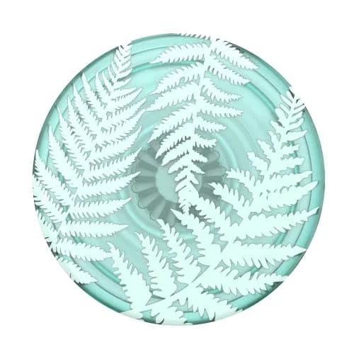 PopSockets Adhesive Phone Grip, Holder- Translucent Fern | Eco-Friendly, Secure & Swappable thumbnail 5