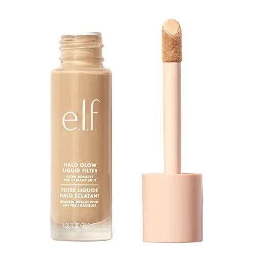 e.l.f. Halo Glow Liquid Filter 30ml (1.06 Fl Oz) | Complexion Booster For A Glowing, Soft-Focus Look — 2 Fair/Light