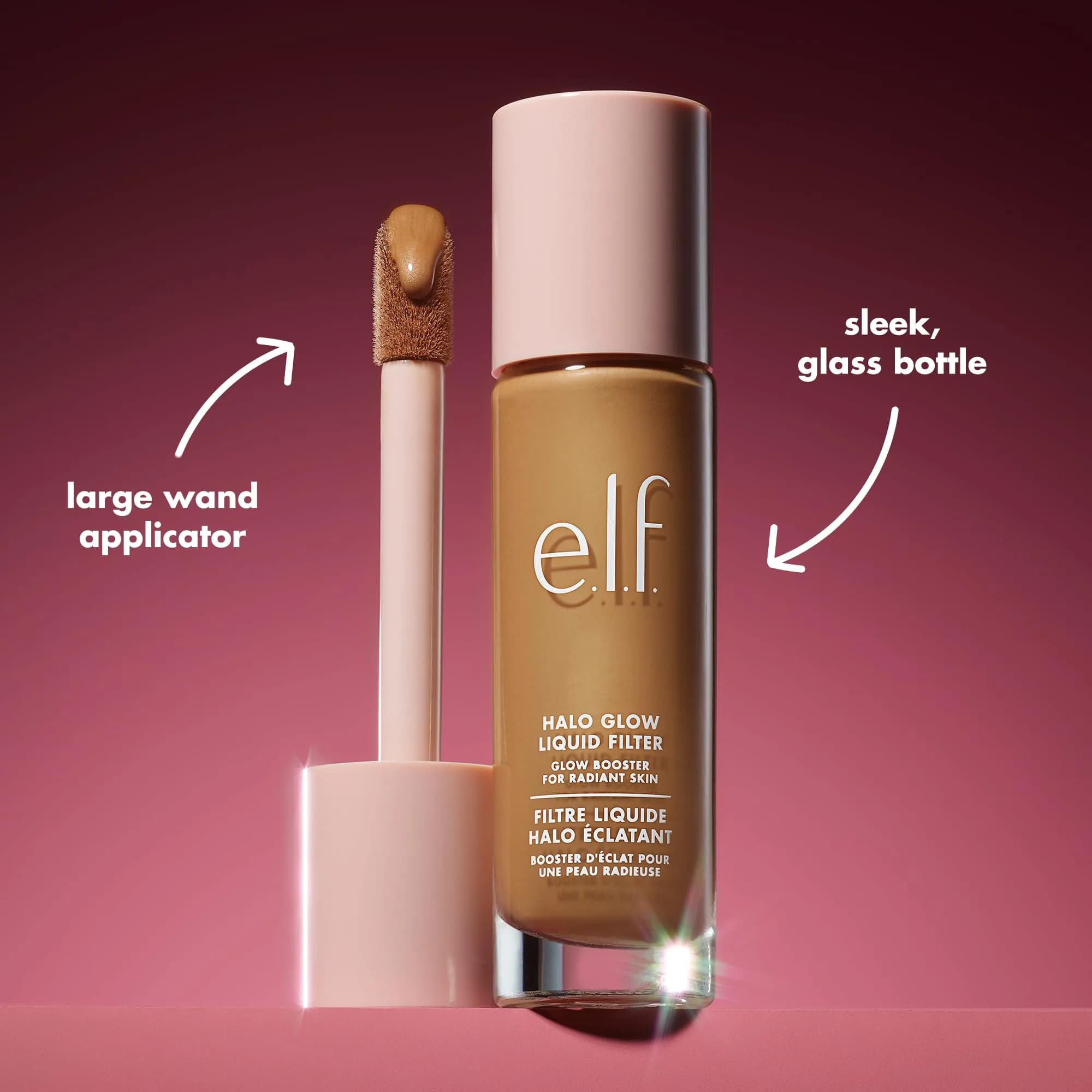 e.l.f. Halo Glow Liquid Filter 30ml (1.06 Fl Oz) | Complexion Booster For A Glowing, Soft-Focus Look - view 5