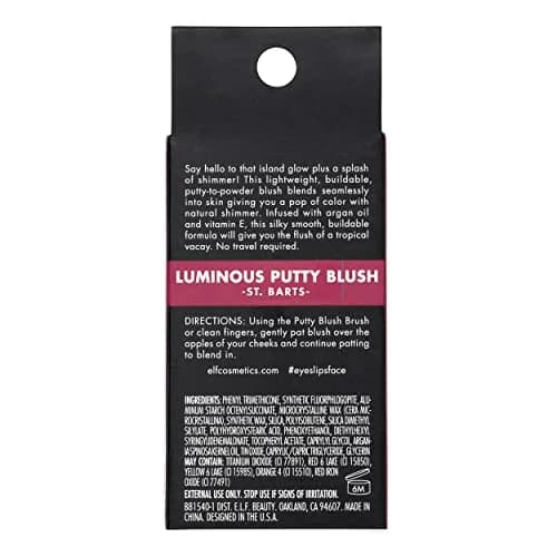 e.l.f. Luminous Putty Blush 0.35oz | Buildable, Shimmer Finish, Vegan & Cruelty-Free thumbnail 4