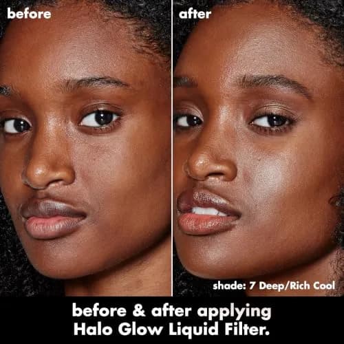 e.l.f. Halo Glow Liquid Filter 30ml (1.06 Fl Oz) | Hydrating Complexion Boost with Hyaluronic Acid & Squalane thumbnail 6