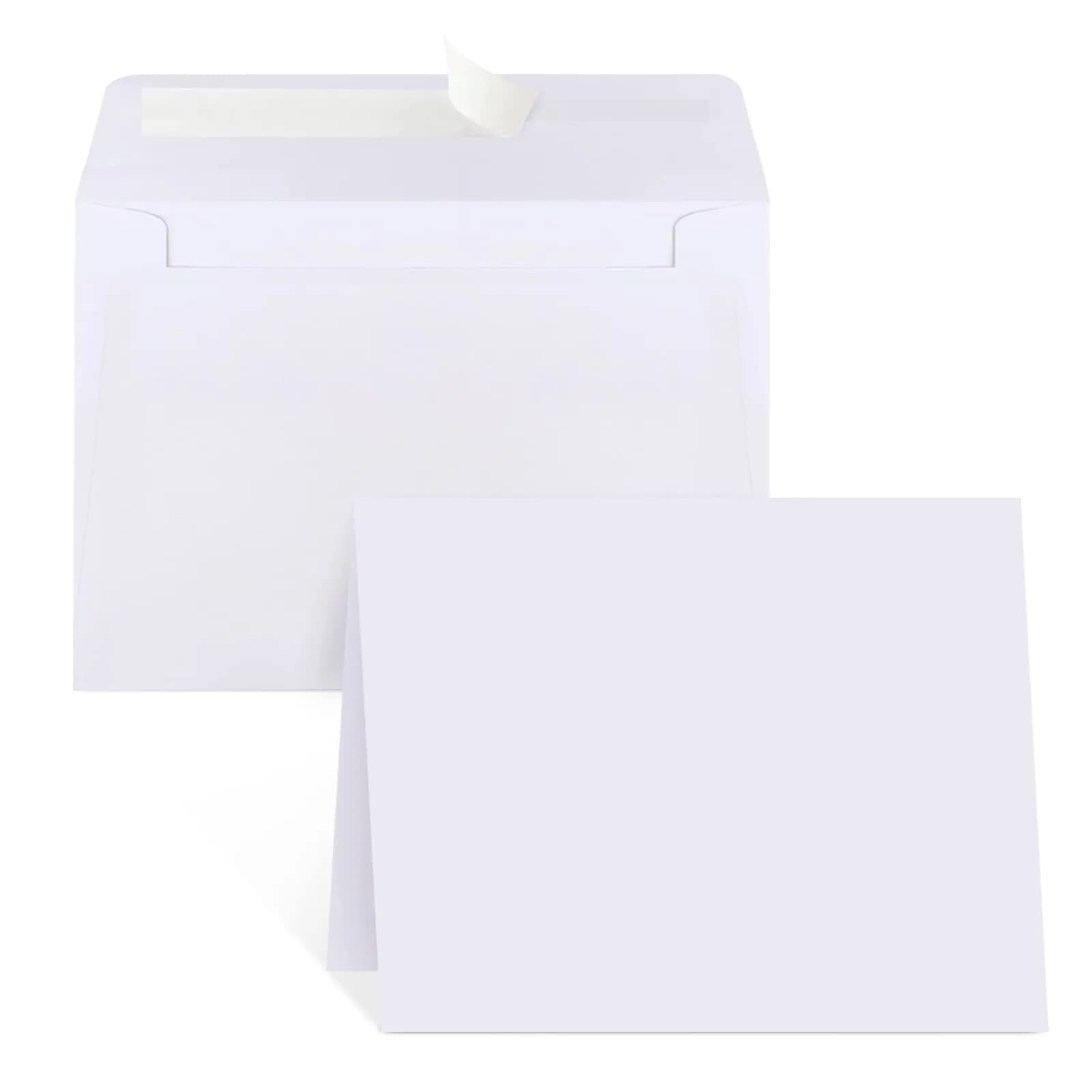 Joyberg Blank Cards and Envelopes 4x6 Inch, 30 Pack White Invitation Cardstock with 30 Pack Envelopes | Self-Seal for All Occasions - main product image