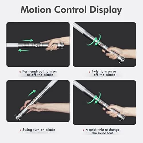DAMIENSABER RGB3.0 Light Saber for Adults | Motion Control, 16 Sound Fonts, Infinite Color, Heavy Dueling, Rechargeable thumbnail 6
