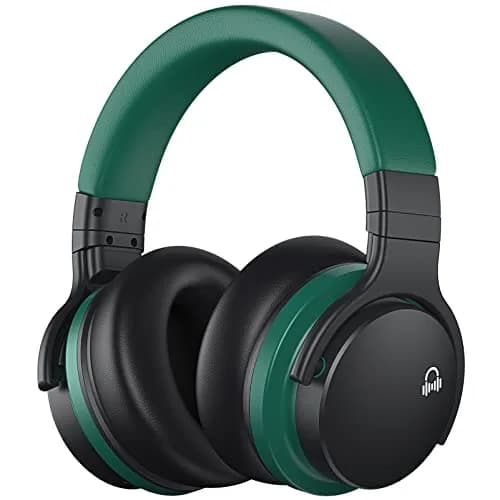MOVSSOU E7 Wireless Noise Cancelling Headphones 45mm Drivers | 30H Playtime, Bluetooth 5.0, Over-Ear Comfort thumbnail 1