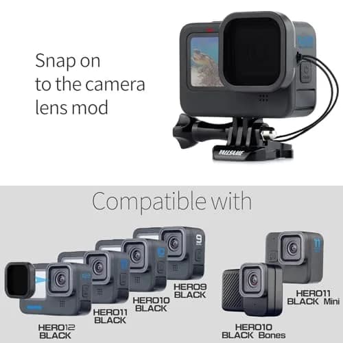YALLSAME ND & CPL Filter Set for GoPro Hero 9/10/11/12 Black & Mini | 5-Piece Glass Filter Kit with Nano Coating thumbnail 2