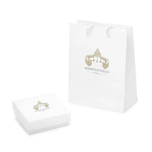 Mondo Cattolico Rose Scented Rosary Necklace 64 cm (25.2 in) | Vatican Blessed Beads thumbnail 5
