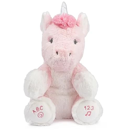GUND Baby Alora Unicorn 11” Plush | Animated Singing Toy for Babies, ABCs & Numbers Learning thumbnail 1