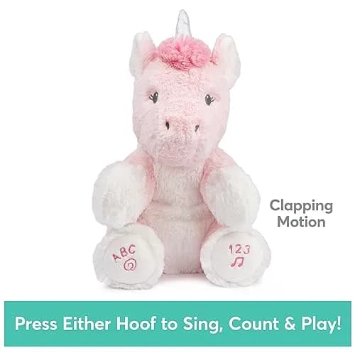GUND Baby Alora Unicorn 11” Plush | Animated Singing Toy for Babies, ABCs & Numbers Learning thumbnail 4