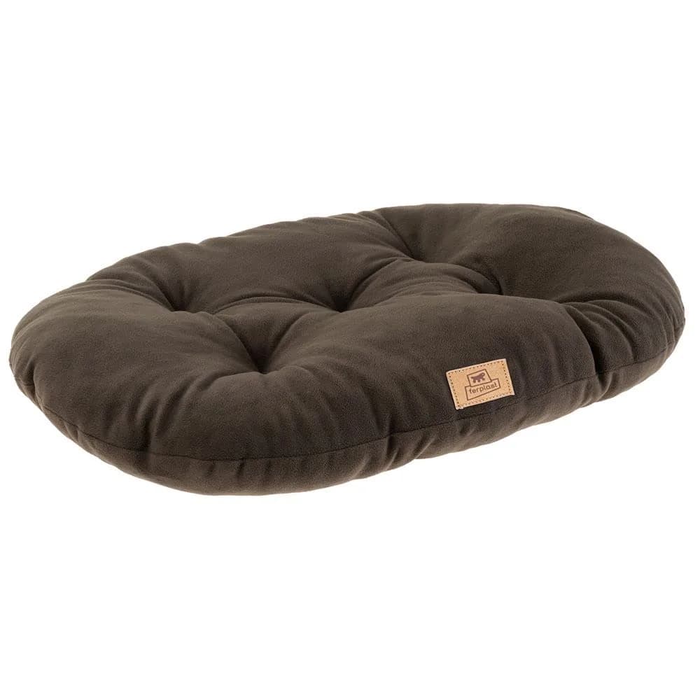 Ferplast Microfleece Dog Bed Relax 65 | Washable, Soft & Comfortable for Medium Dogs & Cats