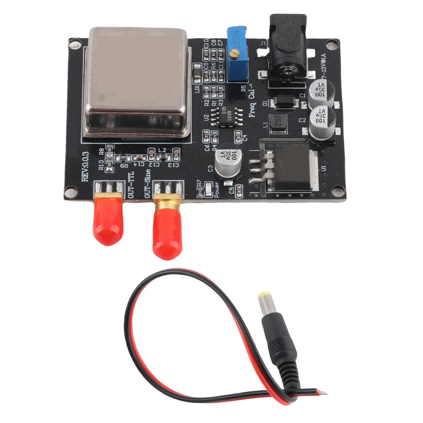 Walfront 10MHz OCXO Frequency Standard Module | Ultra Low Phase Noise, SMA Reference Source for Lab & Ham Radio - main product image