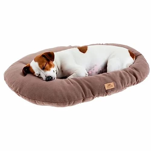 Ferplast Relax Microfleece Dog Bed 65 | Soft Washable Cushion for Cats & Dogs thumbnail 1