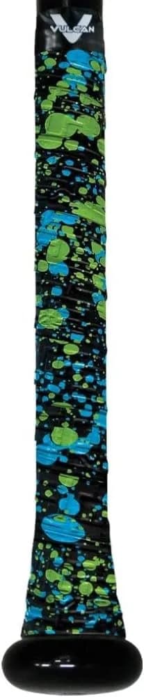 Vulcan 1.00mm Bat Grip Slime Splatter | Baseball/Softball Bat Handle Wrap | 28 inches (71.1 cm) - view 2