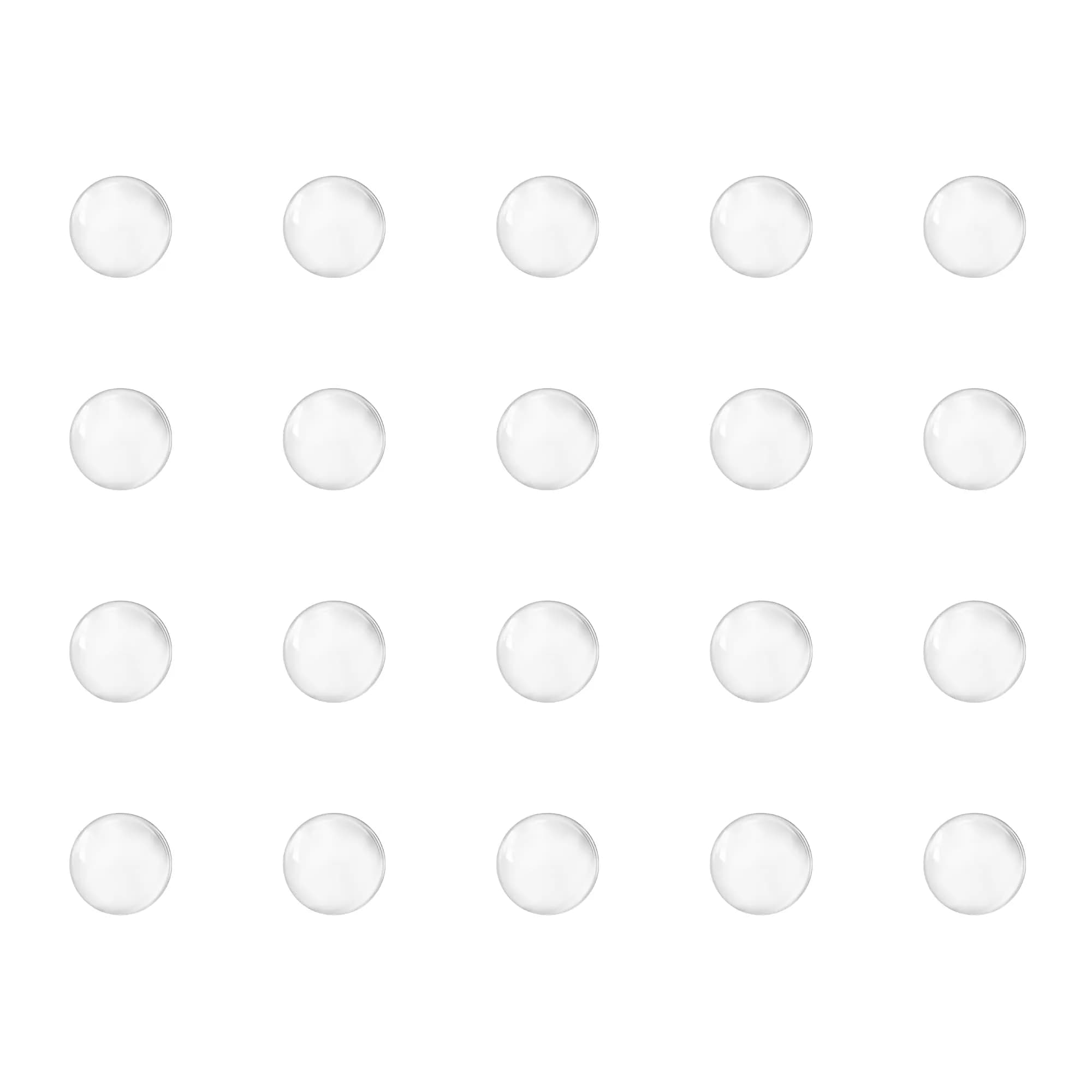 uxcell 3mm Solid Round Clear Glass Ball Boiling Stones 500pcs | Chemically Inert Soda Lime Glass