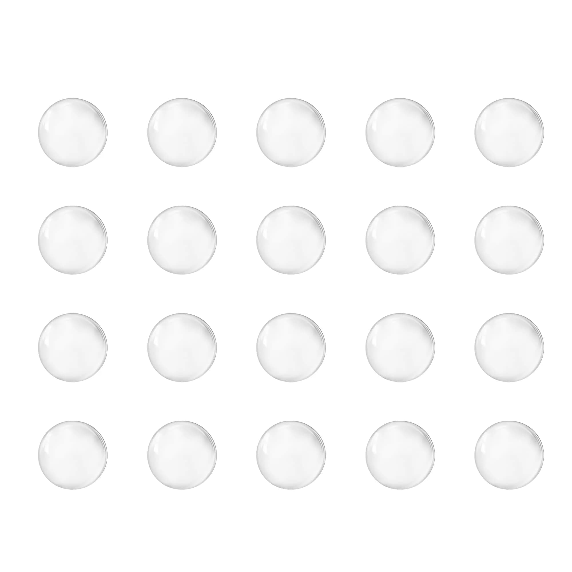 uxcell 6mm Clear Glass Ball Beads 200pcs | Paint Mixing Agitators — silver tone