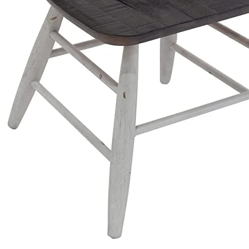 Liberty Furniture Industries Farmhouse Windsor Back Side Chair-Set of 2 | White, W21 x D23 x H40 thumbnail 6