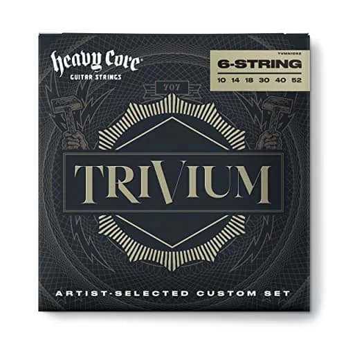 Jim Dunlop Heavy Core Trivium Signature Guitar Strings 10-52 | Handpicked for Focus & Dynamic Range thumbnail 1