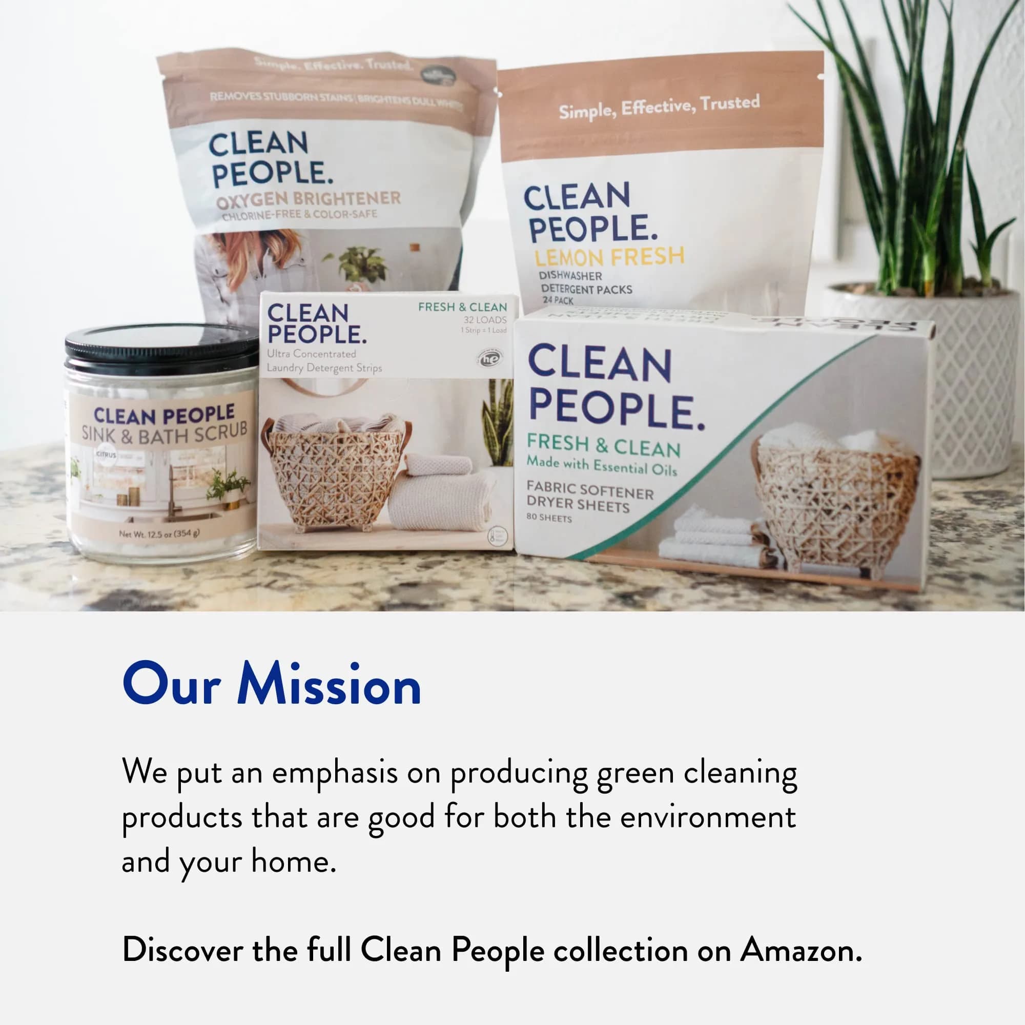 The Clean People Laundry Detergent Sheets - Fresh Scent, 192 Pack | Eco-Friendly & Hypoallergenic - view 7