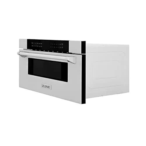 ZLINE 30" 1.2 cu. ft. Built-In Microwave Drawer in Stainless Steel | Space-Saving, 1000W, Top Access Design thumbnail 3