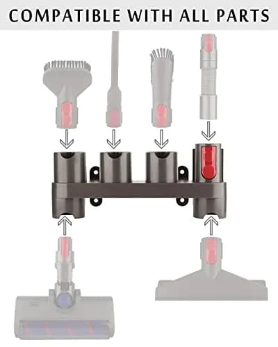 CRAVERLAND Dyson Vacuum Cleaner Attachment Holder | 25.4cm (10") L x 23.1cm (9") W x 9.1cm (3.6") H thumbnail 4